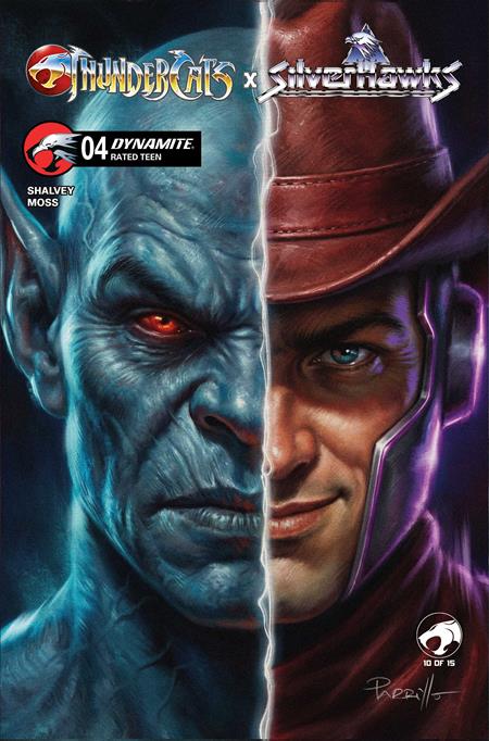 THUNDERCATS X SILVERHAWKS #4 CVR B LUCIO PARRILLO VAR DYNAMITE Entertainment Declan Shalvey Drew Moss Lucio Parrillo PREORDER