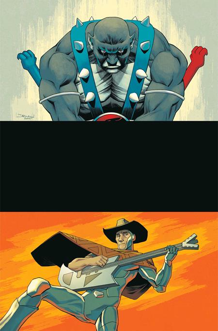 THUNDERCATS X SILVERHAWKS #4 CVR K INC 1:20 DECLAN SHALVEY VIRGIN VAR DYNAMITE Entertainment Declan Shalvey Drew Moss Declan Shalvey PREORDER