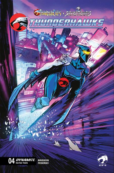 THUNDERCATS X SILVERHAWKS THUNDERHAWKS #4 CVR A DAVID COUSENS DYNAMITE Entertainment Ed Brisson Vincenzo Federici David Cousens PREORDER