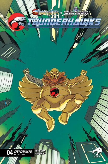 THUNDERCATS X SILVERHAWKS THUNDERHAWKS #4 CVR B DECLAN SHALVEY VAR DYNAMITE Entertainment Ed Brisson Vincenzo Federici Declan Shalvey PREORDER