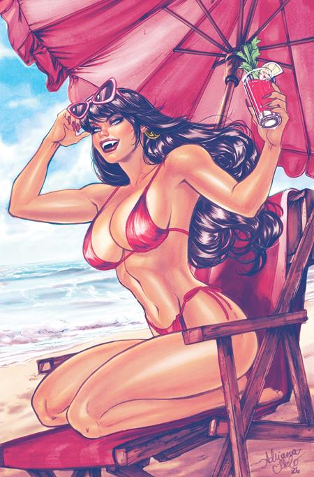 VAMPIRELLA SUMMER SPECIAL 2026 #1 (ONE SHOT) CVR H INC 1:15 ADRIANA MELO VIRGIN VAR DYNAMITE Entertainment Erica Schultz Adriana Melo Adriana Melo PREORDER