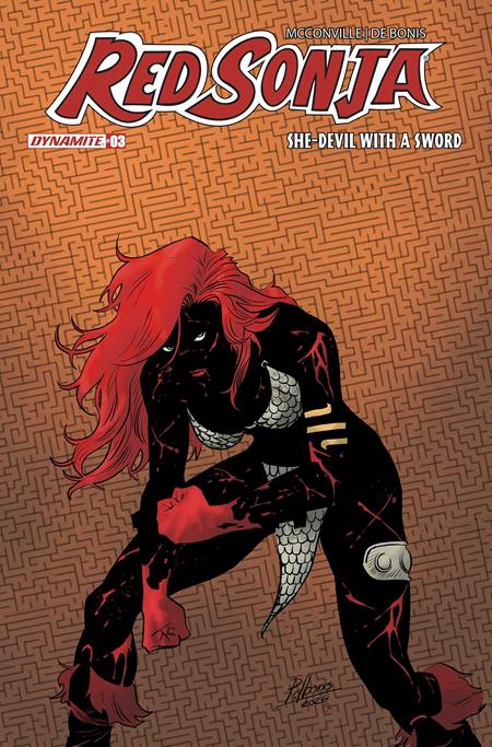 RED SONJA SHE DEVIL WITH A SWORD #3 CVR M PABLO DE BONIS ABSOLUTE HOMAGE VAR DYNAMITE Entertainment Rory McConville Pablo De Bonis Pablo De Bonis PREORDER