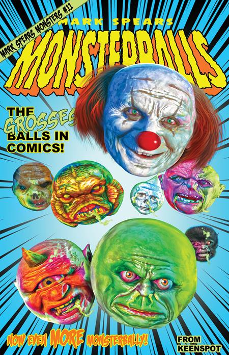 Mark Spears Monsters 11 Comic MMonsterballs Variant Keenspot Entertainment 2026