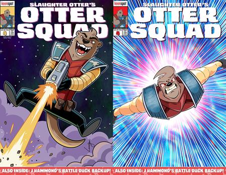 OTTER SQUAD #4 CVR C MIKE LEMAY & MATT RODGERS STAR SPANGLED SPOT FOIL VAR Ex Posse Holdings Matt Fife Matt Rodgers Mike Lemay, Matt Rodgers PREORDER
