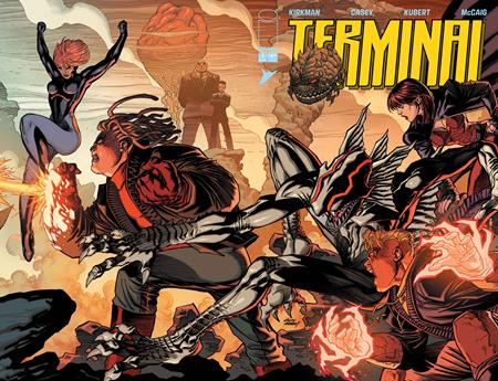 TERMINAL #1 CVR B ANDY KUBERT & DAVE MCCAIG CONNECTING WRAPAROUND VAR (MR) Image Comics Robert Kirkman, Joe Casey Andy Kubert, Dave McCaig Andy Kubert, Dave McCaig PREORDER