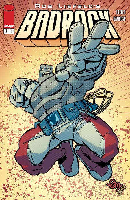 BADROCK #1 CVR A SETH DAMOOSE Image Comics Rob Liefeld Seth Damoose Seth Damoose PREORDER