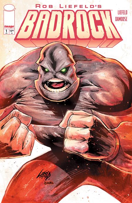 BADROCK #1 CVR B ROB LIEFELD VAR Image Comics Rob Liefeld Seth Damoose Rob Liefeld PREORDER