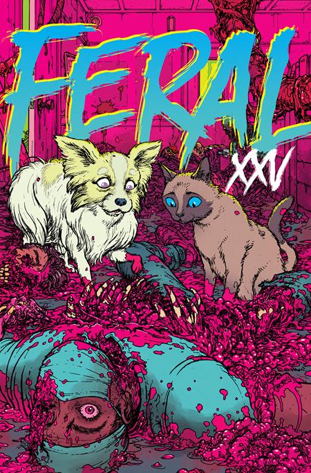 FERAL #25 CVR C CHRIS BURNHAM & RICO RENZI VAR Image Comics Tony Fleecs Trish Forstner, Tone Rodriguez, Brad Simpson Chris Burnham, Rico Renzi PREORDER