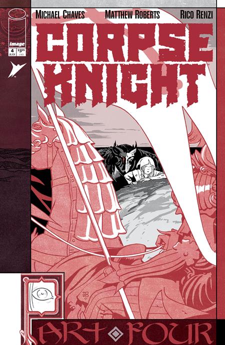 CORPSE KNIGHT #4 (OF 6) CVR C INC 1:10 TONCI ZONJIC STORYBOOK VAR (MR) Image Comics Michael Chaves Matthew Roberts, Rico Renzi Tonci Zonjic PREORDER