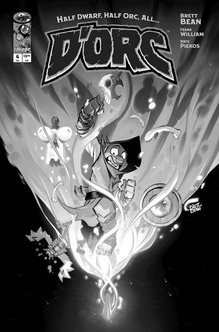 DORC #6 CVR C INC 1:25 BRETT BEAN B&W VAR Image Comics Brett Bean Brett Bean Brett Bean PREORDER