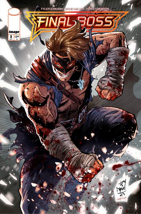 FINAL BOSS #8 CVR A TONY DANIEL (MR) Image Comics Tyler Kirkham Tyler Kirkham, David Miller, Ifan Noor Tony Daniel PREORDER