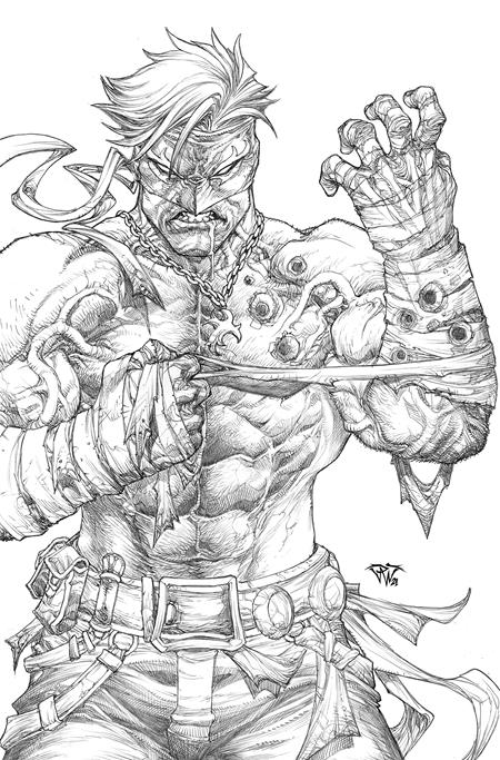 FINAL BOSS #8 CVR E INC 1:50 PAOLO PANTALENA B&W VIRGIN VAR (MR) Image Comics Tyler Kirkham Tyler Kirkham, David Miller, Ifan Noor Paolo Pantalena PREORDER