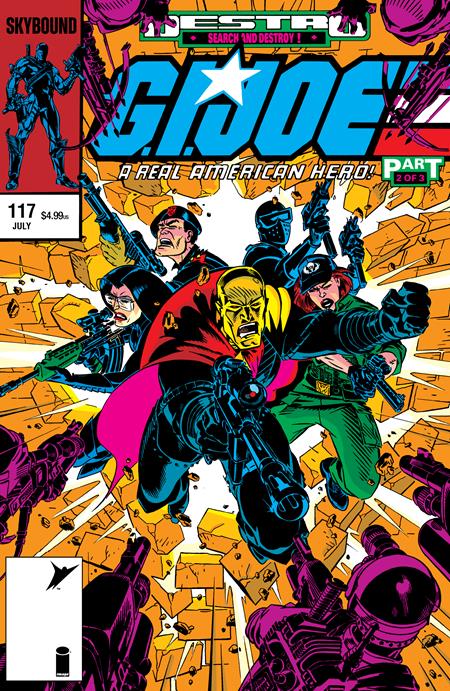GI JOE A REAL AMERICAN HERO #117 HAMA FILES EDITION CVR C MICHAEL GOLDEN FOIL VAR Image Comics Larry Hama Rod Whigham, Randy Emberlin, Bob Sharen Michael Golden PREORDER
