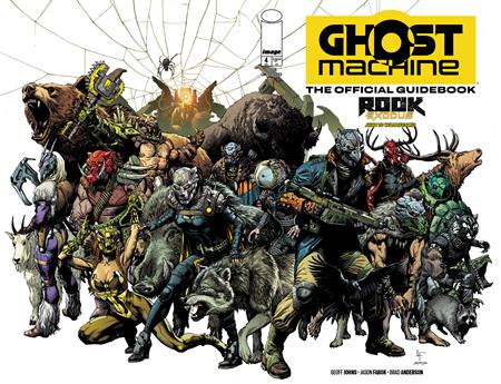 GHOST MACHINE THE OFFICIAL GUIDEBOOK #4 (OF 5) CVR A GARY FRANK & BRAD ANDERSON WRAPAROUND Image Comics Geoff Johns, Brad Meltzer, Peter J. Tomasi, Maytal Zchut Jason Fabok, Brad Anderson Gary Frank, Brad Anderson PREORDER