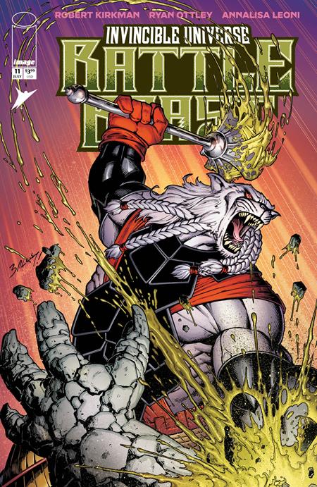 INVINCIBLE UNIVERSE BATTLE BEAST #11 CVR B MARK BAGLEY & RICHARD ISANOVE VAR Image Comics Robert Kirkman Ryan Ottley, Annalisa Leoni Mark Bagley, Richard Isanove PREORDER