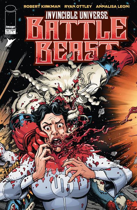 INVINCIBLE UNIVERSE BATTLE BEAST #11 CVR C INC 1:10 CHRIS BURNHAM & BRIAN REBER VAR Image Comics Robert Kirkman Ryan Ottley, Annalisa Leoni Chris Burnham, Brian Reber PREORDER