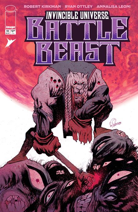 INVINCIBLE UNIVERSE BATTLE BEAST #11 CVR D INC 1:25 JAMES HARREN VAR Image Comics Robert Kirkman Ryan Ottley, Annalisa Leoni James Harren PREORDER