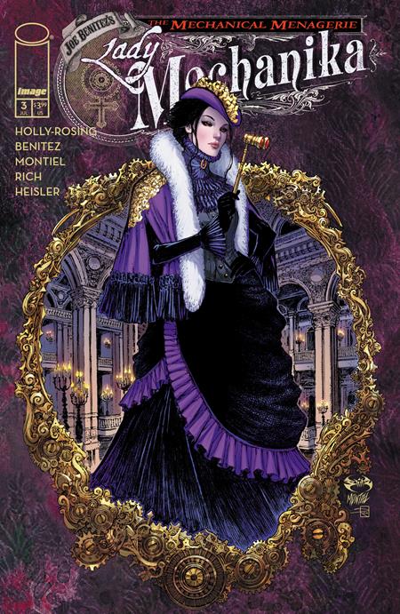 LADY MECHANIKA THE MECHANICAL MENAGERIE #3 (OF 4) CVR A JOE BENITEZ & MARTIN MONTIEL Image Comics Madeline Holly-Rosing Joe Benitez, Martin Montiel Joe Benitez, Martin Montiel, Sabine Rich PREORDER