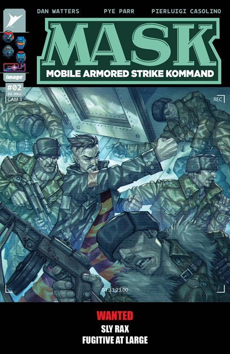 MASK #2 CVR D INC 1:25 ALAN QUAH VAR Image Comics Dan Watters Pye Parr, Pierluigi Casolino Alan Quah PREORDER