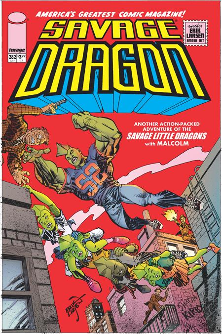 SAVAGE DRAGON #282 CVR A ERIK LARSEN (MR) Image Comics Erik Larsen Erik Larsen Erik Larsen PREORDER