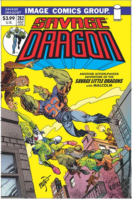 SAVAGE DRAGON #282 CVR B ERIK LARSEN VAR (MR) Image Comics Erik Larsen Erik Larsen Erik Larsen PREORDER