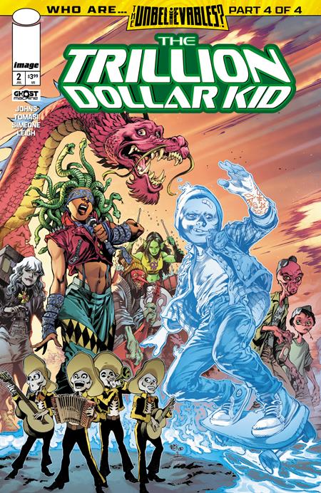 The Trillion Dollar Kid 2 Comic Ivan Reis & Danny Miki & Brad Anderson Variant Image Comics 2026