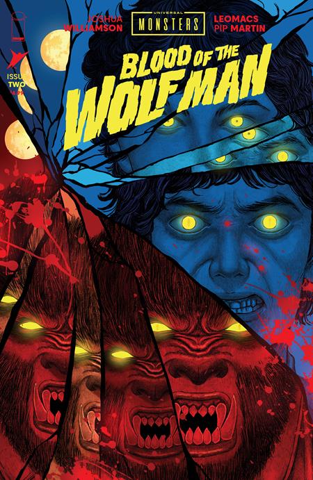 UNIVERSAL MONSTERS BLOOD OF THE WOLF MAN #2 (OF 4) CVR E INC 1:50 LUANA VECCHIO VAR Image Comics Joshua Williamson Leomacs, Pip Martin Luana Vecchio PREORDER