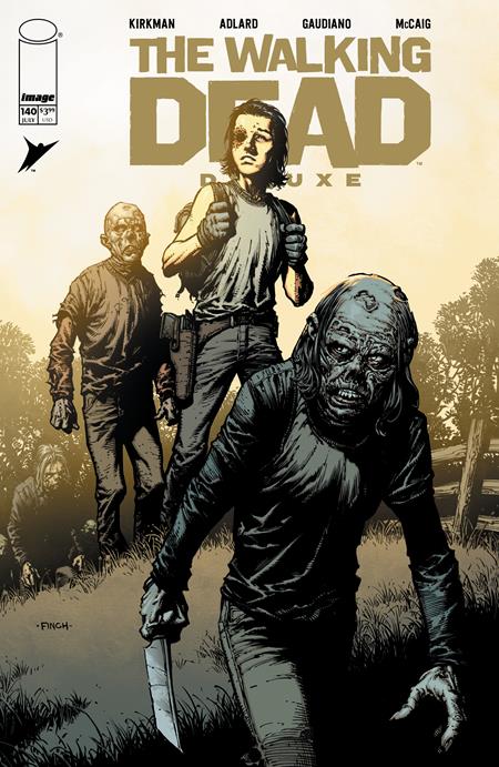 WALKING DEAD DELUXE #140 CVR A DAVID FINCH & DAVE MCCAIG (MR) Image Comics Robert Kirkman Charlie Adlard, Stefano Gaudiano, Dave McCaig David Finch, Dave McCaig PREORDER
