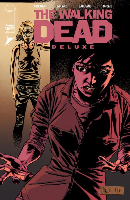 WALKING DEAD DELUXE #140 CVR B CHARLIE ADLARD & DAVE MCCAIG VAR (MR) Image Comics Robert Kirkman Charlie Adlard, Stefano Gaudiano, Dave McCaig Charlie Adlard, Dave McCaig PREORDER