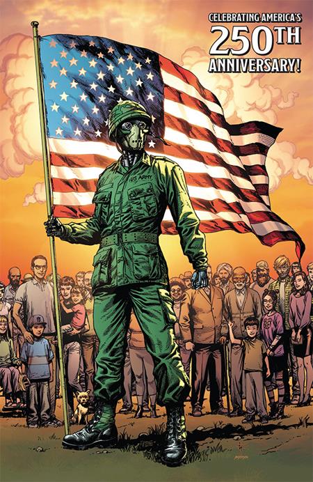 GEIGER #24 CVR D GARY FRANK USA 250TH ANNIVERSARY VAR Image Comics Geoff Johns Gary Frank, Brad Anderson Gary Frank PREORDER