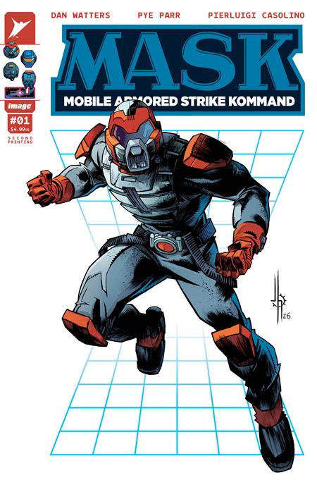 MASK #1 2ND PTG CVR A JASON HOWARD Image Comics Dan Watters Pye Parr, Pierluigi Casolino Jason Howard PREORDER