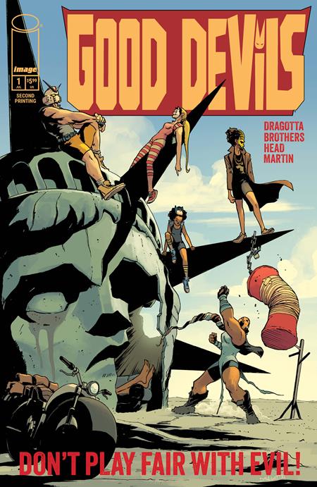 GOOD DEVILS DONT PLAY FAIR WITH EVIL (ONE SHOT) 2ND PTG CVR A NICK DRAGOTTA Image Comics David Brothers Nick Dragotta Nick Dragotta PREORDER