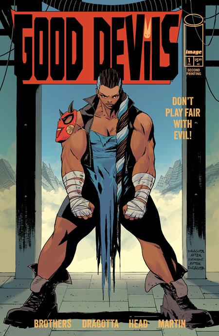 GOOD DEVILS DONT PLAY FAIR WITH EVIL (ONE SHOT) 2ND PTG CVR B NICK DRAGOTTA HOMAGE VAR Image Comics David Brothers Nick Dragotta Nick Dragotta PREORDER