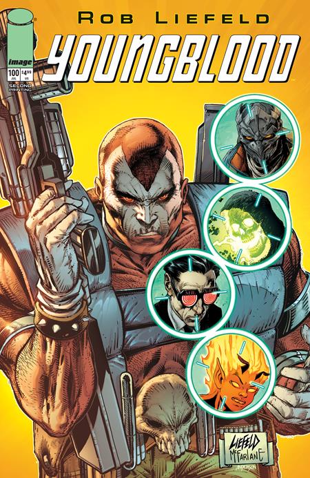 Youngblood, Vol. 7 100 Comic 2nd Printing Ghost Machine Variant Image Comics 2026