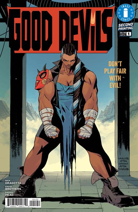 GOOD DEVILS DONT PLAY FAIR WITH EVIL (ONE SHOT) 2ND PTG CVR C INC 1:25 NICK DRAGOTTA ABSOLUTE TRADE DRESS HOMAGE VAR Image Comics David Brothers Nick Dragotta Nick Dragotta PREORDER
