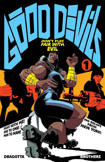 GOOD DEVILS DONT PLAY FAIR WITH EVIL (ONE SHOT) 2ND PTG CVR D NICK DRAGOTTA BLUE VAR Image Comics David Brothers Nick Dragotta Nick Dragotta PREORDER