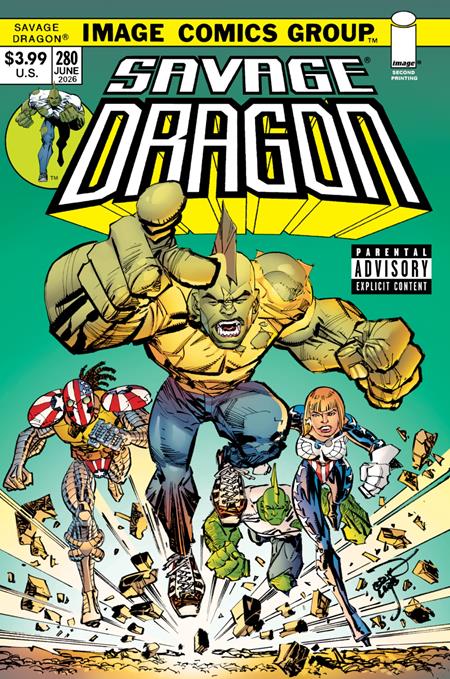 Savage Dragon, Vol. 2 280 Comic 2nd Printing Image Comics 2026