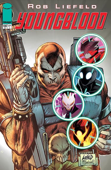 Youngblood, Vol. 7 100 Comic 3rd Printing Rob Liefeld Massive-Verse Variant Image Comics 2026