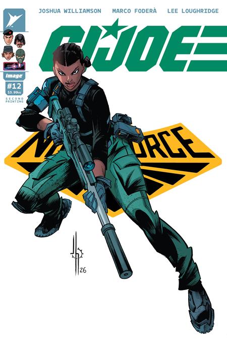 G.I. Joe, Vol. 1 (Image) 12 Comic 2nd Printing Jason Howard Image Comics 2026