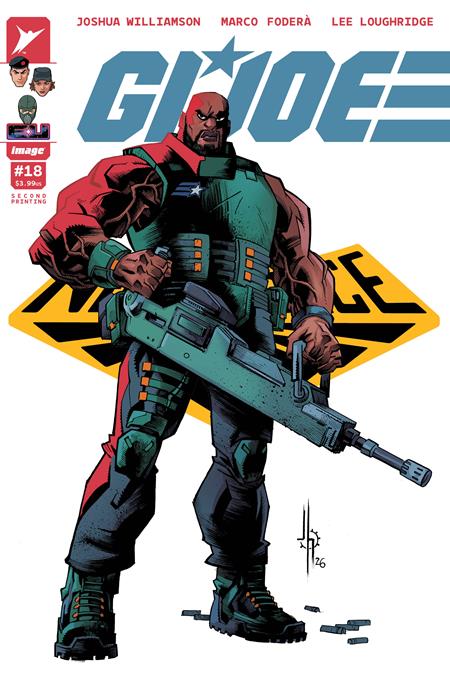 G.I. Joe, Vol. 1 (Image) 18 Comic 2nd Printing Jason Howard Image Comics 2026