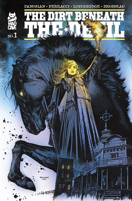 DIRT BENEATH THE DEVIL #1 (OF 4) CVR D TRAVIS CHAREST VAR Mad Cave Studios Dan Panosian David Ferracci Travis Charest PREORDER