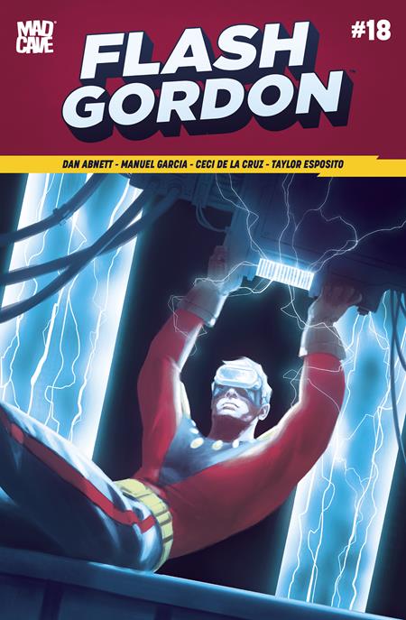 FLASH GORDON #18 CVR B MIGUEL MERCADO VAR Mad Cave Studios Dan Abnett Manuel Garcia Miguel Mercado PREORDER