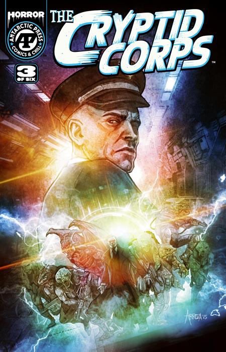 CRYPTID CORPS #3 (OF 6) CVR B EDWIN J ARROZA VAR Massive Publishing Anthony Cleveland Max Bertolini Erwin J. Arroza PREORDER