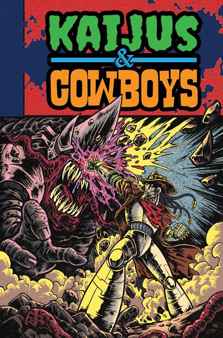 KAIJUS & COWBOYS #1 (OF 12) CVR B FERXPAIN EC COMICS HOMAGE VAR Massive Publishing Matthew Blair Frankie. B Washington Ferxpain PREORDER