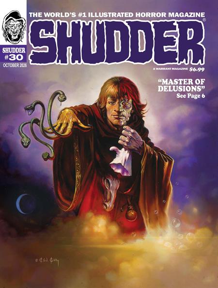 Shudder Magazine 30 Comic Ken Kelly Warrant Publishing 2026
