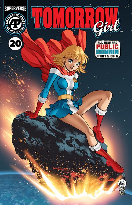 TOMORROW GIRL #20 CVR B BEN DUNN VAR Massive Publishing David Furr Terry Parr Ben Dunn PREORDER