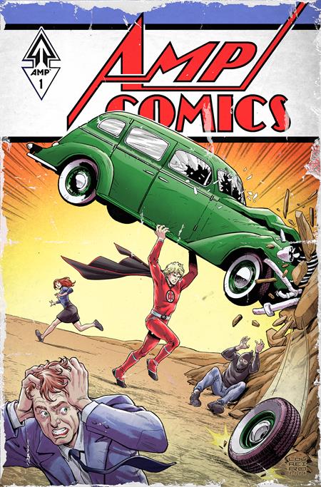 GREATEST AMERICAN HERO #1 (OF 5) CVR D RAFAEL LOUREIRO HOMAGE VAR Massive Publishing Don Handfield Alper Gecgel Rafael Loureiro PREORDER