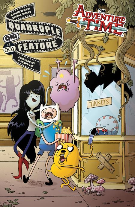 ADVENTURE TIME QUADRUPLE FEATURE #1 (OF 4) CVR A BRENDA HICKEY Oni Press Mariko Tamaki Brenda Hickey Brenda Hickey PREORDER