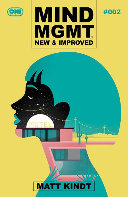 MIND MGMT NEW & IMPROVED #2 CVR D INC 1:10 JASPER JUBENVILL FULL ART VAR Oni Press Matt Kindt Matt Kindt Jasper Jubenvill PREORDER
