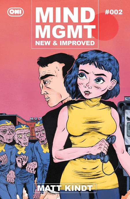 MIND MGMT NEW & IMPROVED #2 CVR E INC 1:20 MATT KINDT 3-D VAR Oni Press Matt Kindt Matt Kindt Matt Kindt PREORDER